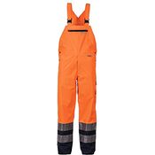 Warnschutz Regenlatzhose orange/marine Größe XL
