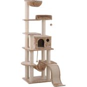 Kletterbaum Jump Kratzbaum Katzenbaum Spielbaum Katzenkratzbaum Hängematte