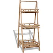 Pflanzenständer 3 Ablagen Bambus