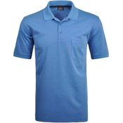RAGMAN Poloshirt Herren Poloshirt - Oberteil, Softknit-Polo, einfarbig mit Brusttasche, Knopfleiste - Blau