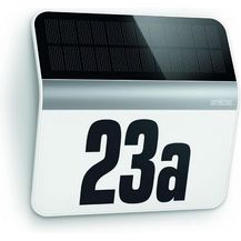 Bild für Steinel Hausnummer Steinel LED Solarleuchte XSolar LH-N silber mit Dämmerungssensor