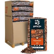 GALAMIO Pinienrinde Grob 25-40mm, Rindenmulch aus Mittelmeerkiefer, 780l auf Paletten, Unkrautschutz & dekorativer Bodenbelag für Garten & Terrarium