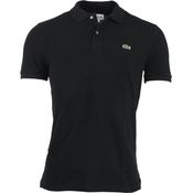 Lacoste Poloshirt 94% Baumwolle, 6% Elasthan, Größe L, Schwarz