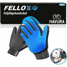 Bild für MAVURA FELLOX Fellpflegehandschuh Blau