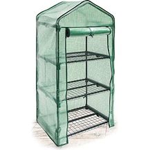 Bild für Relaxdays Foliengewächshaus Balkon 125 x 70 x 50 cm HxBxT