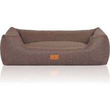 Bild für Knuffelwuff Hundebett Lotte Graubraun M-L 85x63cm