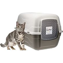 Bild für GarPet Katzenklo mit Deckel Schaufel Aktivkohlefilter