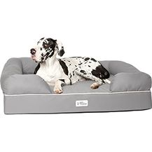 Bild für PetFusion Ultimate Jumbo XX Großes wasserdichtes Memory Foam-Hunde/Katze Bett (127 x 101.6 x 33 cm; grau)