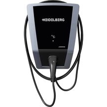 Bild für HEIDELBERG Amperfied Wallbox 11 kW zur Abrechnung von Firmenfahrzeugen inkl. 7,5 m Ladekabel und MID-Stromzähler. Intelligente Ladestation Connect.Business für Elektrofahrzeuge. Optional 5 Jahre Garantie.