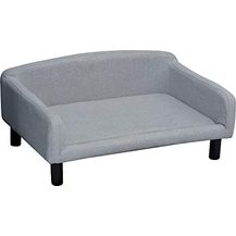 Bild für Pawhut Hundesofa mit Weichem Bezug Haustiersofa mit Holzbeinen Hundebett 82 x 54 x 36 cm
