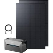 Anker SOLIX Balkonkraftwerk E1600 Pro, 870W mit Speicher (1600Wh), 2× RS40T Solarpanel (435W), 1000W AC Notstromversorgung, Plug&Play, langlebige Leistung mit 15 Jahren Garantie