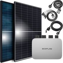 Bild für SUNNIVA Solaranlage Balkonkraftwerk BIFAZIAL 860W/800W