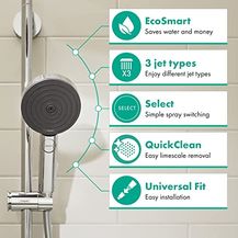 Bild für hansgrohe wassersparender Duschkopf Pulsify Select S
