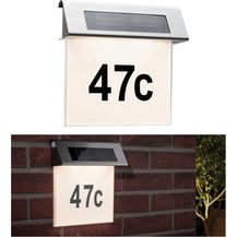 Bild für Paulmann Special Solar Hausnummernleuchte IP44 LED 1x0,2W Edelst.-Weiß Edelstahl-Acryl