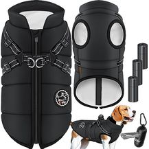 Bild für LOVPET® Hundejacke Hundemantel mit Geschirr