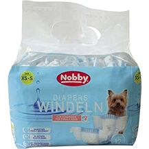 Bild für Nobby Windeln f. Hündinnen XS-S, 20-28 cm, 1 Packung (1 x 12 Stück)