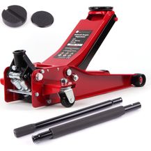 Bild für Springer Werkzeuge 3 T Rangierwagenheber Wagenheber 75-505mm Doppelkolben Hydraulisch 2 Auflagen