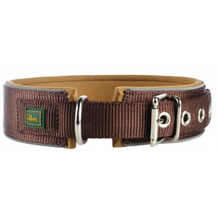 Bild für Hunter Hunde-Halsband Neopren Reflect braun-karamell S-M