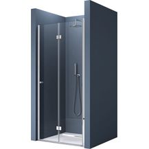 Bild für doporro Dusch-Falttür Duschtür Nischentür dusche Duschabtrennung Duschkabine Teramo26