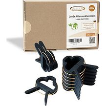 Bild für ECENCE EN 60x Pflanzenclips Pflanzenklammern für Tomaten