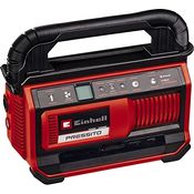 Einhell Hybrid-Kompressor PRESSITO 18/25 Hybrid Power X-Change (18 V, Betrieb mit Stromkabel oder Akku, max. 11 bar, inkl. 4-tlg. Adapter-Set & 2 Schläuchen, ohne Akku)