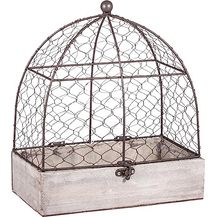 Bild für Rayher Vogelhaus Deko-Voliere Shabby