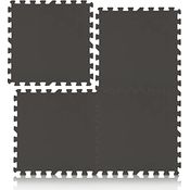 Pool Unterlegmatte Anthrazit - 8 Stück à 50x50cm (2m²) - Bodenschutzmatte für Pool und Planschbecken - schütz den Poolboden vor Beschädigungen