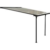 Westmann Terrassenüberdachung Bruce | 300x313x270 cm Schwarz | Aluminium Terrassendach inklusive Hardtop für Sonnenschutz