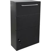 Haussmann Paketbox Postbox Briefkasten BOX 400 Protect, 44x22x82 cm