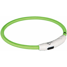 Bild für Trixie Flash Leuchtring USB grün XS-S: 35 cm/ø 7 mm