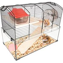 Bild für Flamingo HAMSTERKÄFIG VITRU SCHWARZ 1 51,5x29x40CM