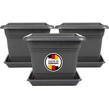Bild für 2friends 3er Set Pflanzkübel groß außen
