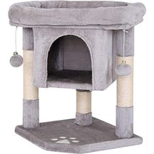 Bild für lionto Kratzbaum Kletterbaum Katzenkratzbaum Katzenbaum Höhe 60 cm