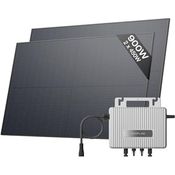EcoFlow STREAM Balkonkraftwerk Basic Kit, 800 W Mikro-Wechselrichter, 2 × 450 W PV Solarpanels, 0% MwSt.