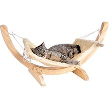 Bild für Silvio Design Cat Relax Katzen-Hängematte beige