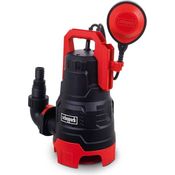 Scheppach DWP400 Schmutzwassertauchpumpe, 400W, 9000 L/h Fördermenge, 6m Förderhöhe, 7m Tauchtiefe, 30mm Partikelgröße