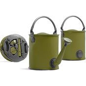Colapz Faltbare Gießkanne und Eimer Perfekt für Outdoor, Camping und Wohnwagen- Oliv grün