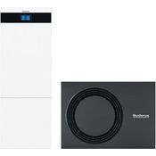 Buderus Logaplus Wärmepumpe WLW176i-5 AR T180, Monoblock mit 175,5 l Warmwasserspeicher und EMS-plus Touchdisplay, umweltfreundliches R290 Kältemittel