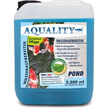 Bild für AQUALITY Gartenteich Wasseraufbereiter Pond 3in1 (Macht aus Leitungswasser fischgerechtes Teichwasser