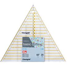 Bild für Prym 611656 Patchwork Dreieck 60 Grad Multi 20 cm Omnigrid Lineal