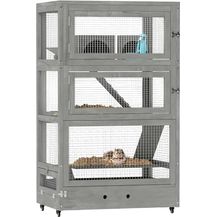 Bild für PawHut Zwerghamsterkäfig aus Holz