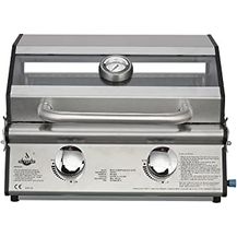 Bild für Gasgrill "JESOLO" von El Fuego® mit 2 Hochleistungs-Brennern (2x 3,0 kW)