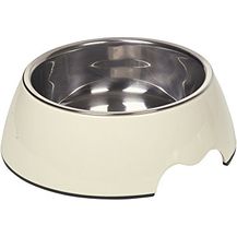 Bild für Nobby Melamin Napf "NOBLY" cremeweiß L: 22 x 7,5 cm