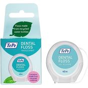 TePe Dental Floss, PFAS-freie Zahnseide mit pflanzlichem Wachs und Avocadoöl, weich und effizient für enge Zahnzwischenräume, 40 m