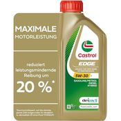 Castrol Motoröl EDGE 5W-30 C3, 1L Synthesetechnologie mit Fluid-TITANIUM für optimalen Motorschutz