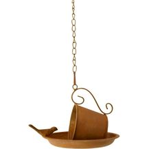 Bild für HTI-Living Vogeltränke Vogelfutterstation Tasse mit Vogel