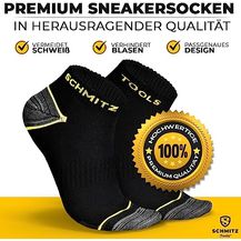 Bild für SCHMITZ.Tools Arbeitssocken Herren 39-42 kurz in Premium Qualität