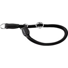 Bild für Hunter Dressurhalsung Round & Soft Nappa-Leder schwarz M