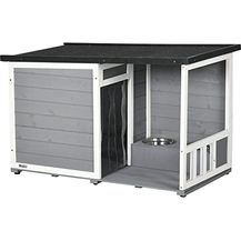 Bild für PawHut Hundehütte aus Holz