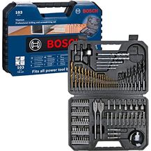 Bild für Bosch Accessories Professional 103tlg. Bohrer- und Bit Set Titanium Box (für Holz, Stein und Metall)